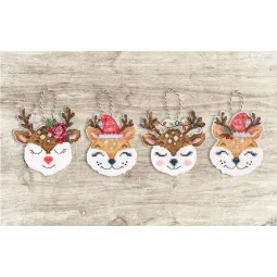 Foxes and Deer SJK032