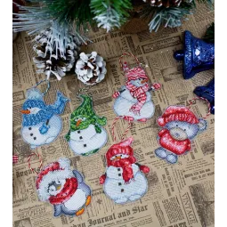 Зимние игрушки SJK034