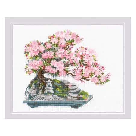 Blooming bonsai 30x24 SR2042