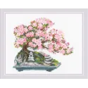 Blooming bonsai 30x24 SR2042