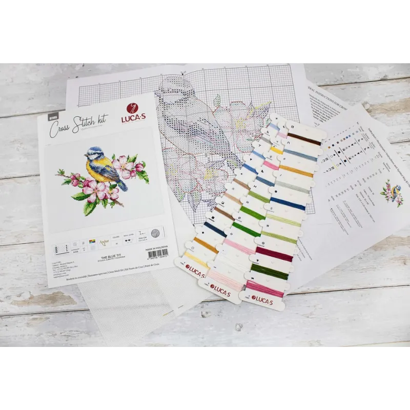 Синица-лазоревка SB1195