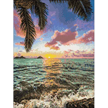 Ocean sunset 30*40 WD3045