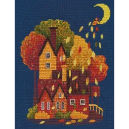 Cross stitch kit "Magic leaf fall" S1479
