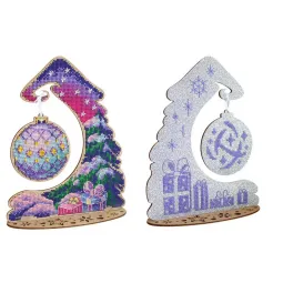 Зимняя красавица. Подставка с елочным шаром SO-059