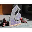 Beauté hivernale. Support avec boule de Noël SO-059