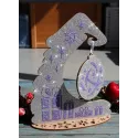 Beauté hivernale. Support avec boule de Noël SO-059