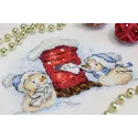 Kreuzstich-Set "Brief an den Weihnachtsmann" SM-678