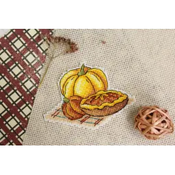 Pumpkin platter_1 Magnet SR-853
