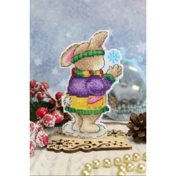 Bunny with a snowflake SR-860