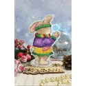 Hase mit einer Schneeflocke SR-860