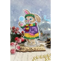 Bunny with a snowflake SR-860
