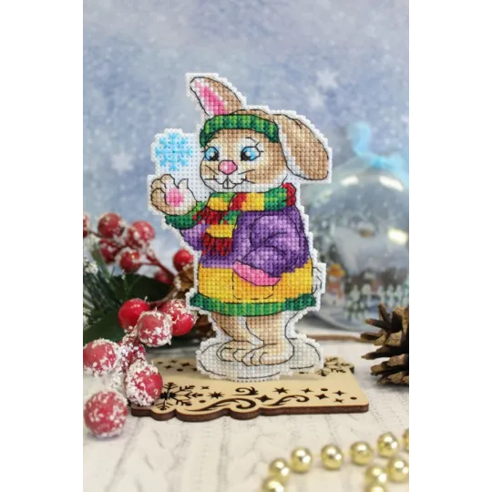 Lapin avec un flocon de neige SR-860