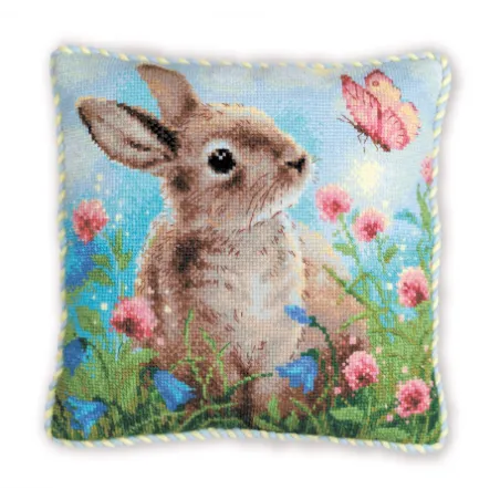 Bunny in Clover  30x30 SR2060