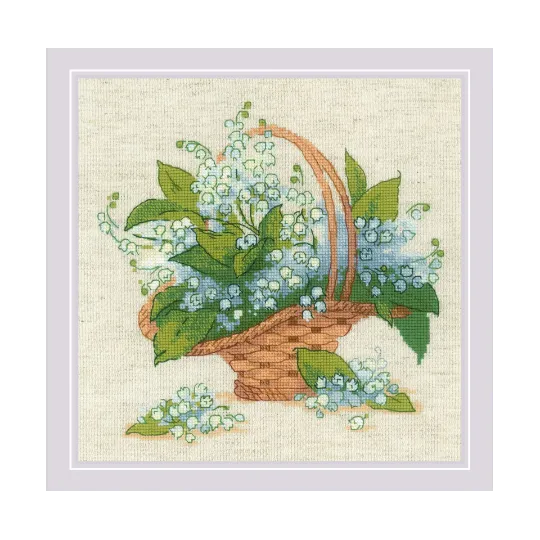 Forest Lily of the Valley  25x25 SR2069