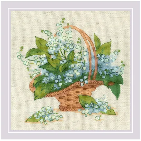 Forest Lily of the Valley  25x25 SR2069