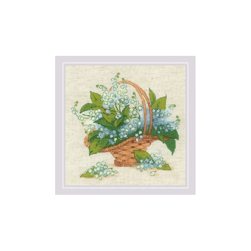 Forest Lily of the Valley  25x25 SR2069