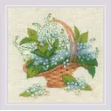 Forest Lily of the Valley  25x25 SR2069