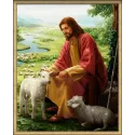 Christ the Shepherd 40*50 cm AM4112