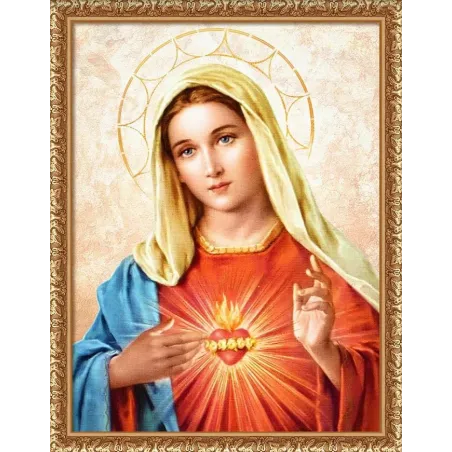 Mergelė Marija 30*40 AM4115