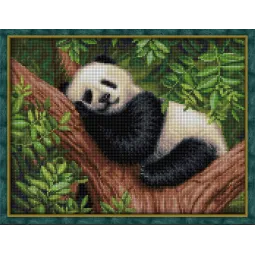 Sleepy panda 40*30 cm AM1826