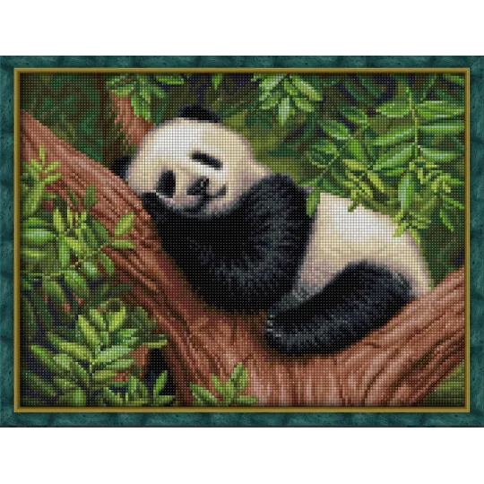 Panda endormi 40*30 cm AM1826