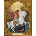 Icon Georgy the Victorious 22x28 cm AZ-5037