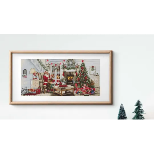 (D) Weihnachtsmann Interieur SB2408