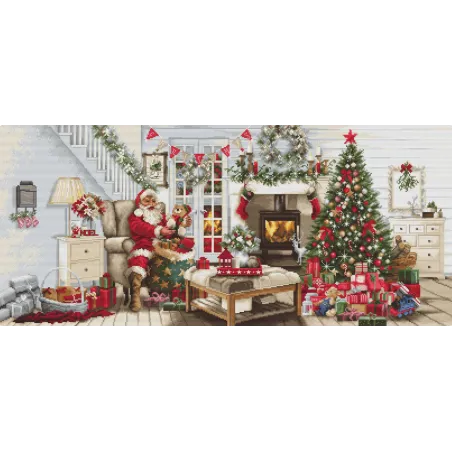 (D) Weihnachtsmann Interieur SB2408