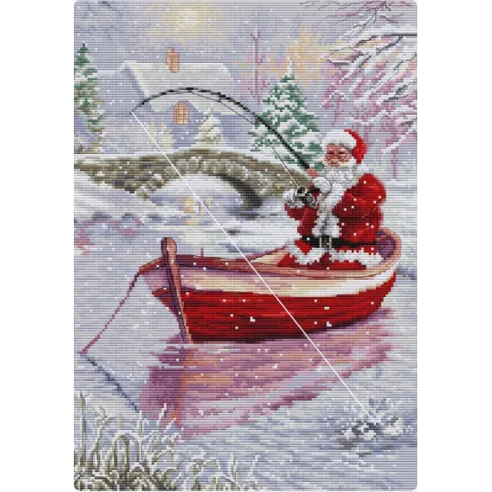 (D) Santa Fishing SBU5014