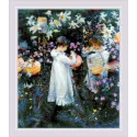 Oeillet, Lily, Lily, Rose d'après la peinture de J. S. Sargent 30x35 SR2053