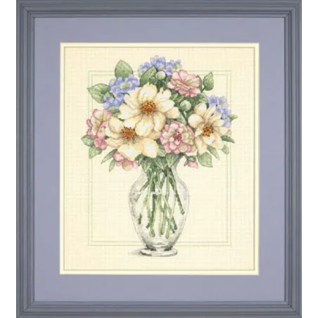 Fleurs dans un grand vase D35228