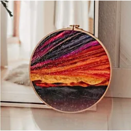 Nurge Буковые пяльцы для вышивания 16 cm 100-3