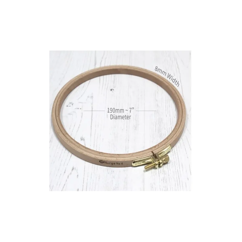 Nurge Bukiniai siuvinėjimo lankeliai 19 cm 100-4