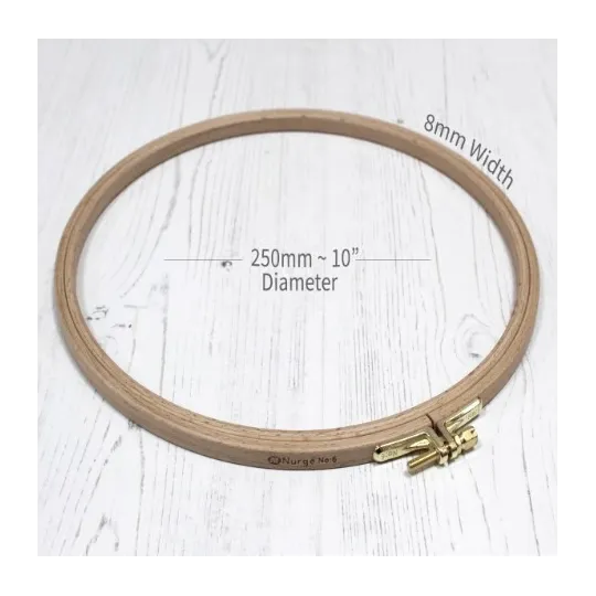 Nurge Beech Embroidery Hoops 25 cm 100-6