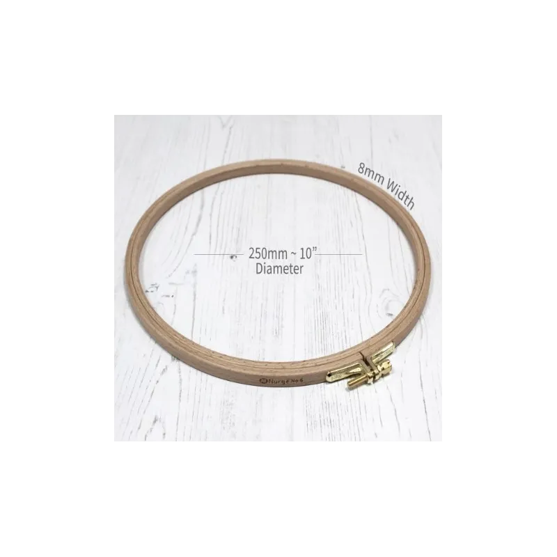 Nurge Beech Embroidery Hoops 25 cm 100-6