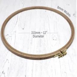 Nurge Buchenholz-Stickrahmen 31 cm 100-8