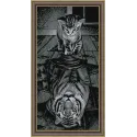 Tigras Viduje 30*60 cm AM1771