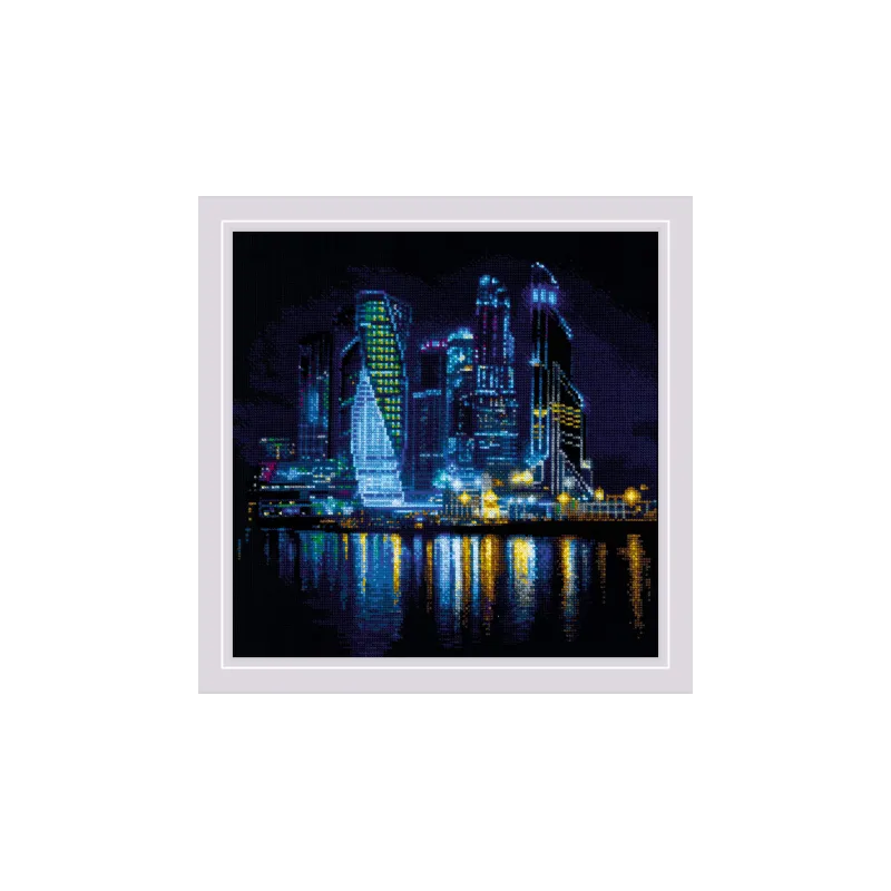 Ville de nuit 30x30 SR2075