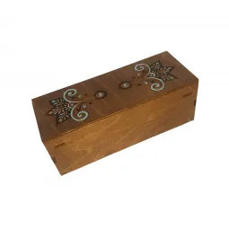Boîte en bois pour les articles essentiels de broderie KF057/2
