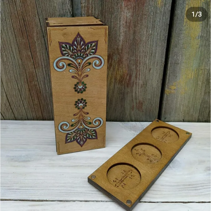 Holzkiste für Stickereien KF057/2