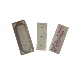 Деревянная коробка для вышивания необходимых вещей KF057/3