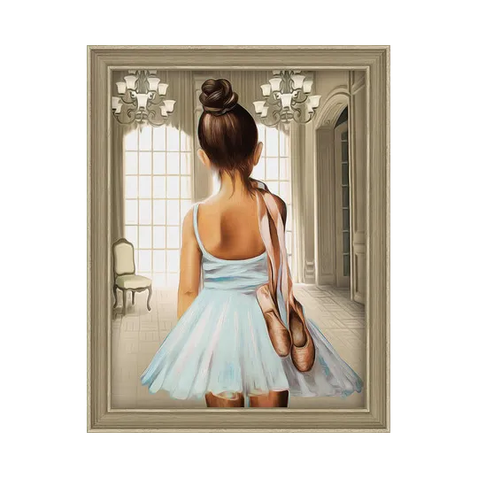 Jeune danseuse de ballet 30*40 cm AM1559