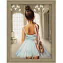 Jeune danseuse de ballet 30*40 cm AM1559