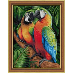 Ara im Dschungel 30*40 cm AM1791