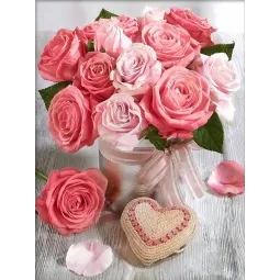 Букет любовных записок 30*40 cm AM1880