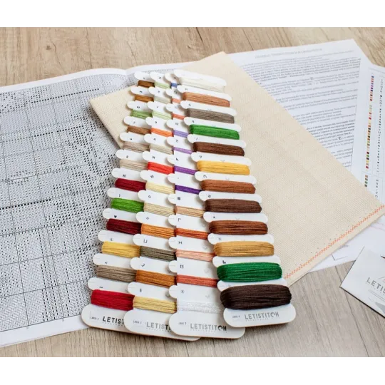 (D) Santas Ruhe am Kamin 38,5x40cm SLETIL8052