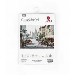 Набор для вышивания крестиком Барселонский собор 47x31см SB2411