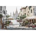 Cross stitch kit Barcelona Cathedral 47x31cm SB2411