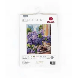 (D) Набор для вышивания крестом Мечтатель 32x37cm SBU5015