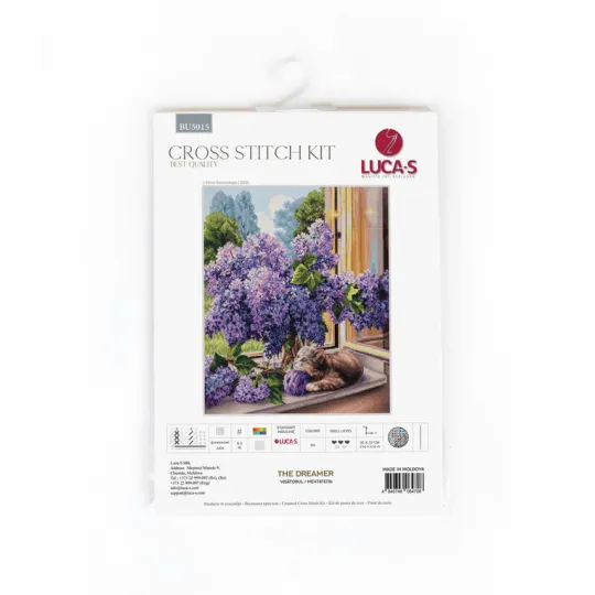 (D) Cross stitch kit The Dreamer 32x37cm SBU5015